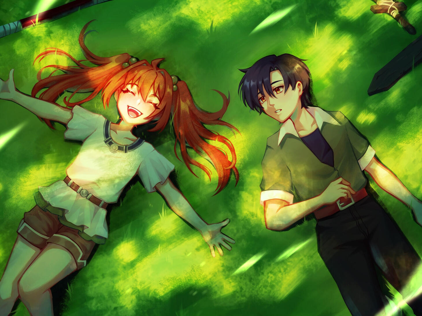 Young Estelle and Joshua